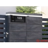 LED BLOCK 504X200x230 MULTI SMART STANDARD, KOLORY: antracyt, czarna, brązowa, INOX